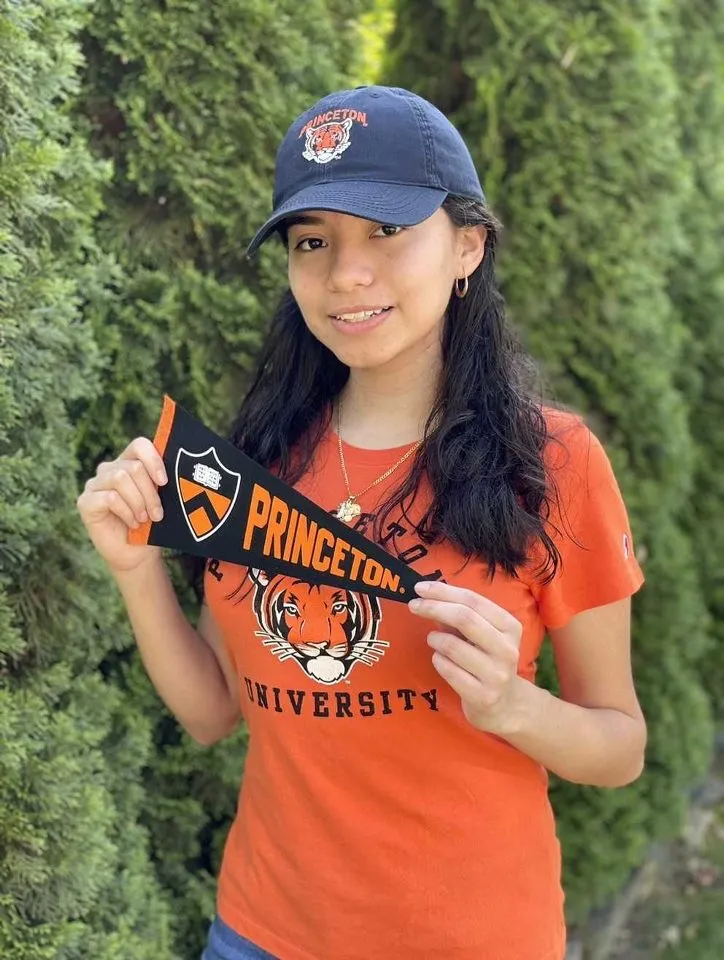 Guadalupe, admitted to Princeton University